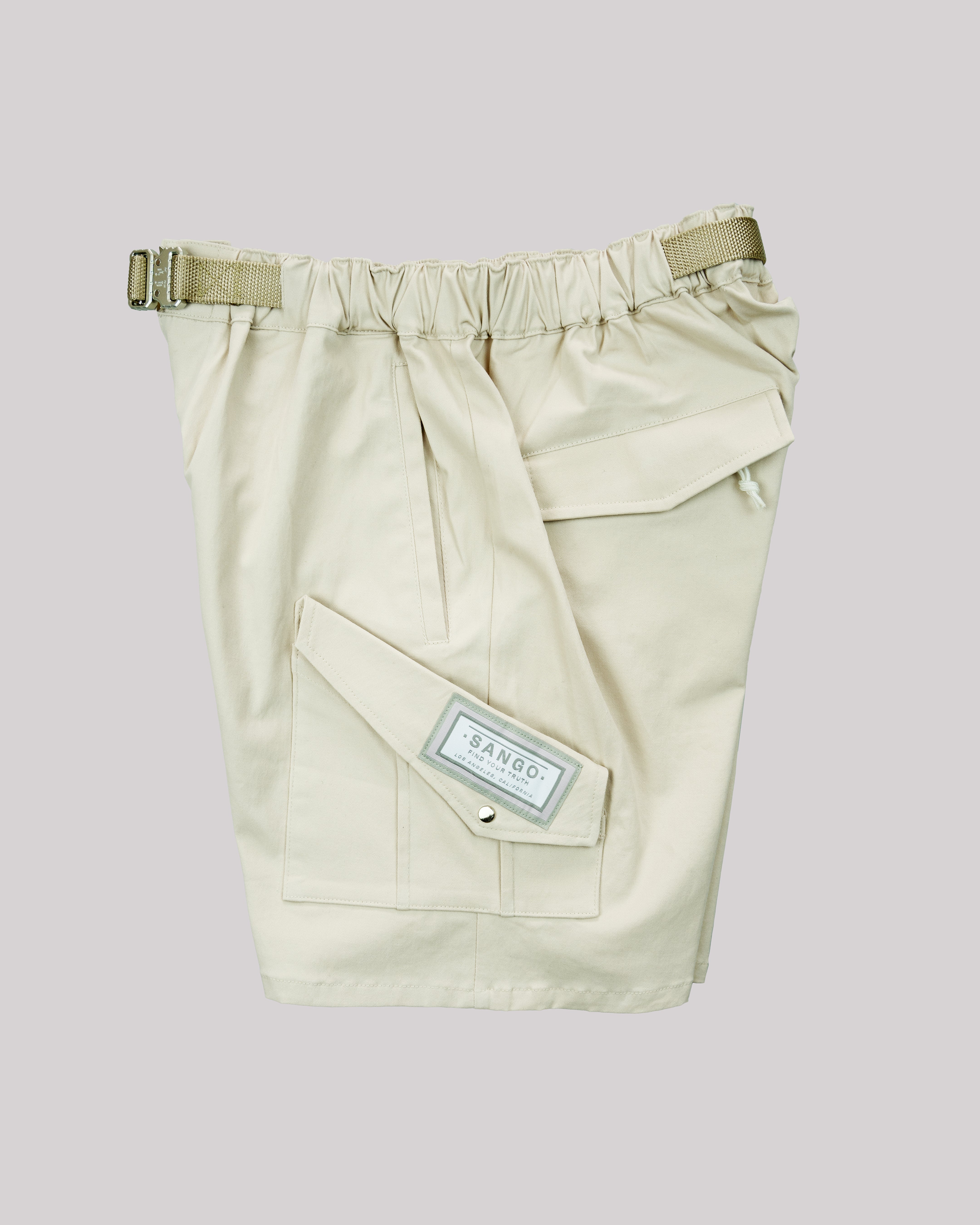 Sango Cargo Shorts - Ivory-thumbmail-5