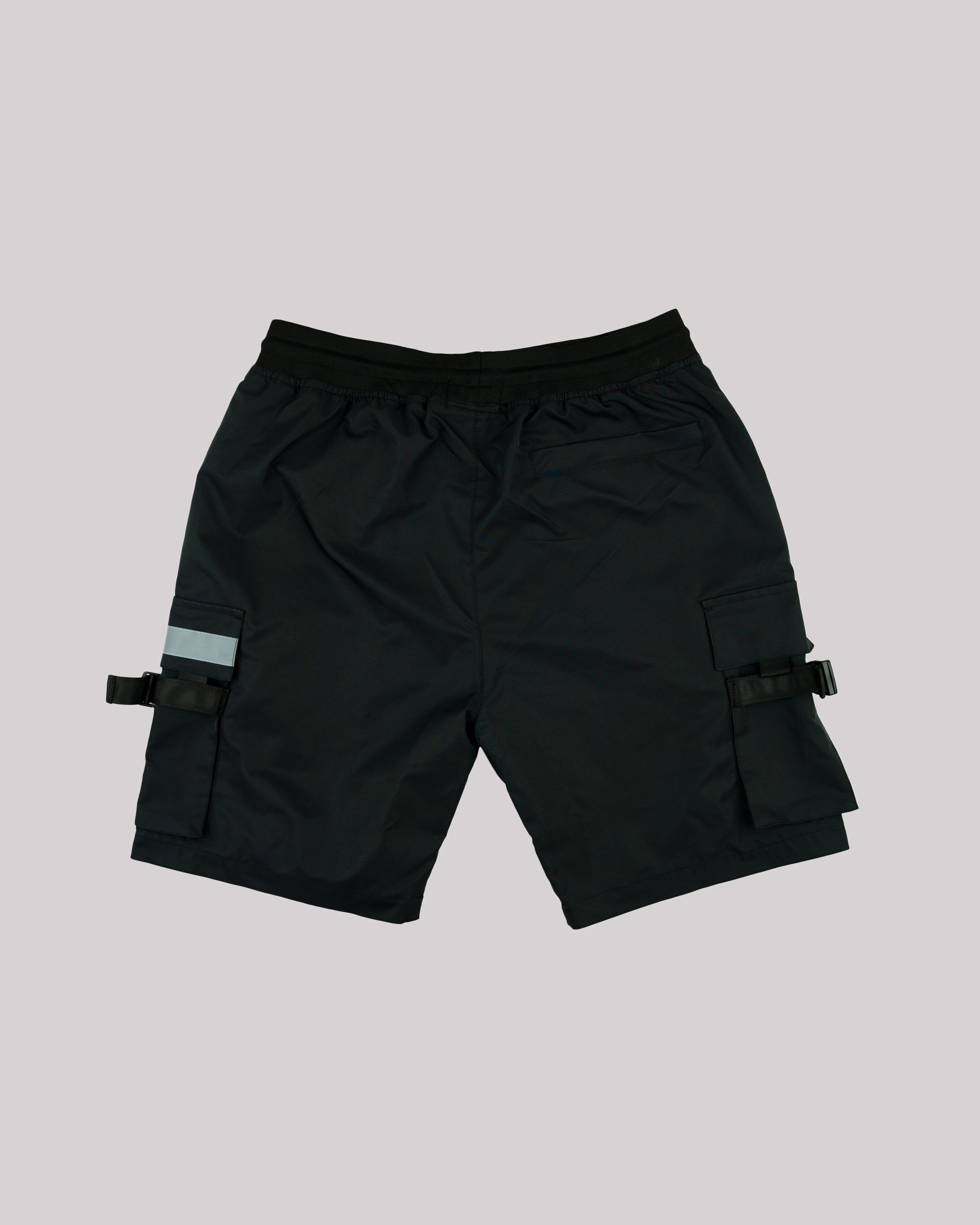Sango Nylon Utility Shorts - Midnight Black-thumbmail-4
