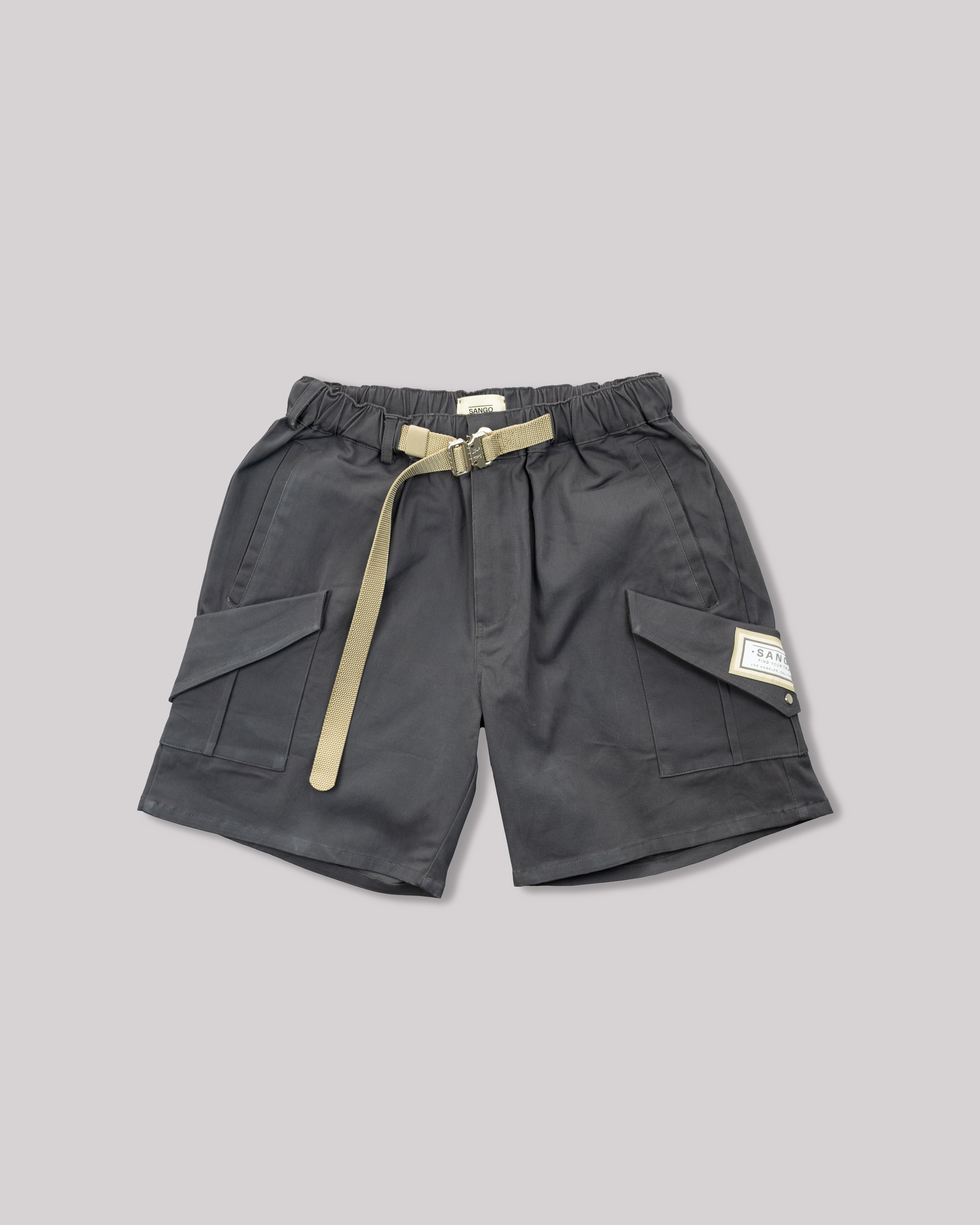 Sango Cargo Shorts - Charcoal Blue