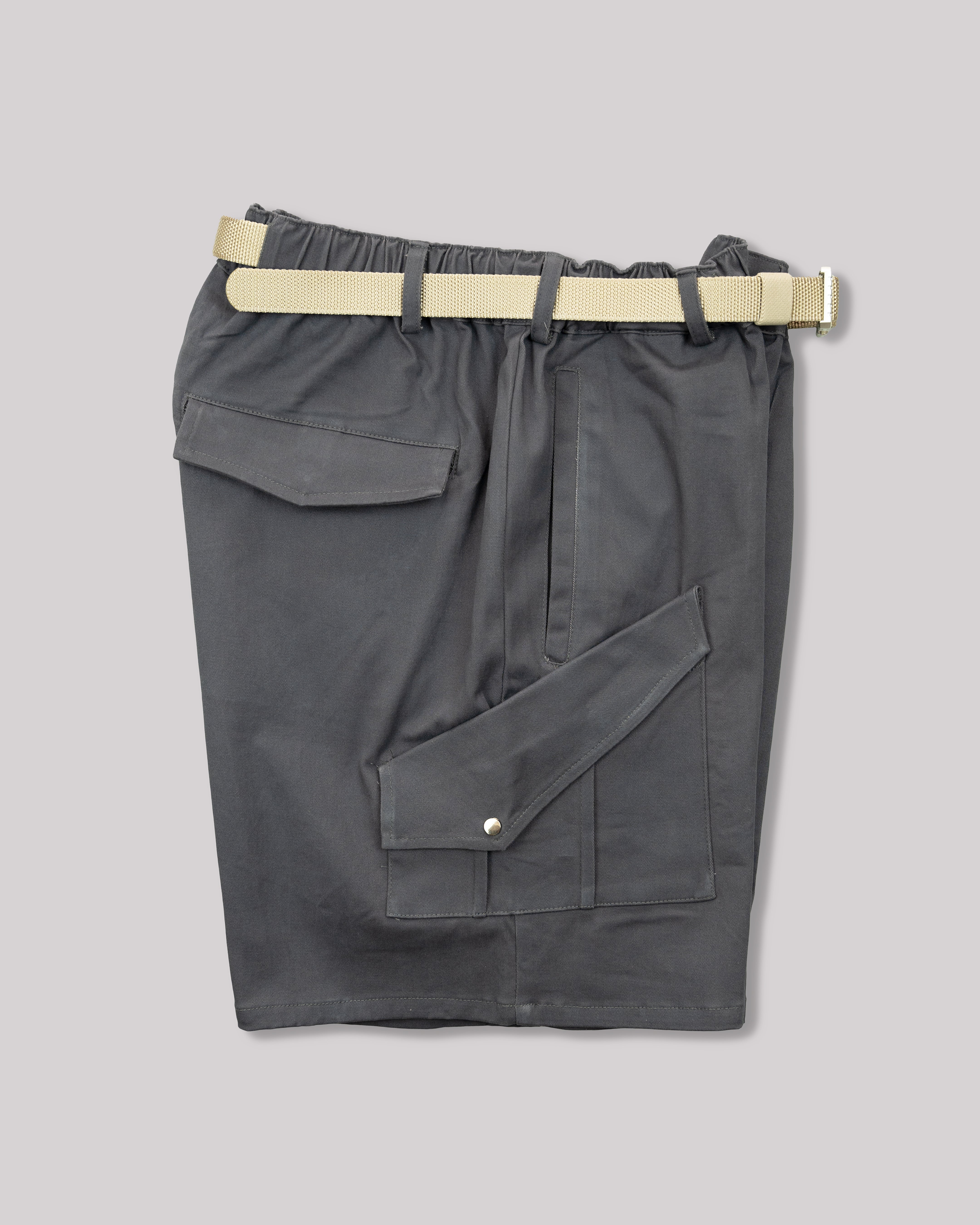 Sango Cargo Shorts - Charcoal Blue-thumbmail-5