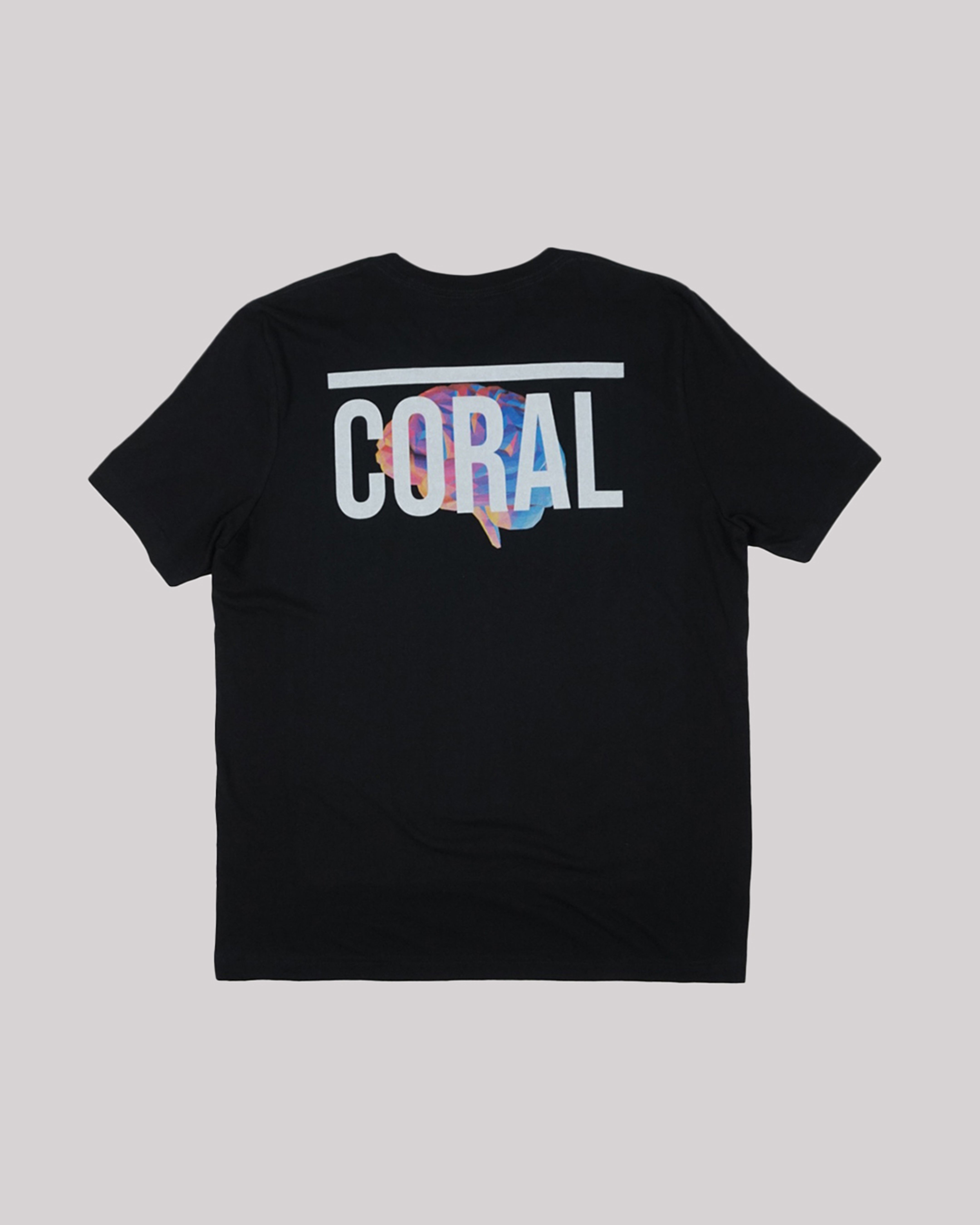 Vintage Coral Kai Tee - Black