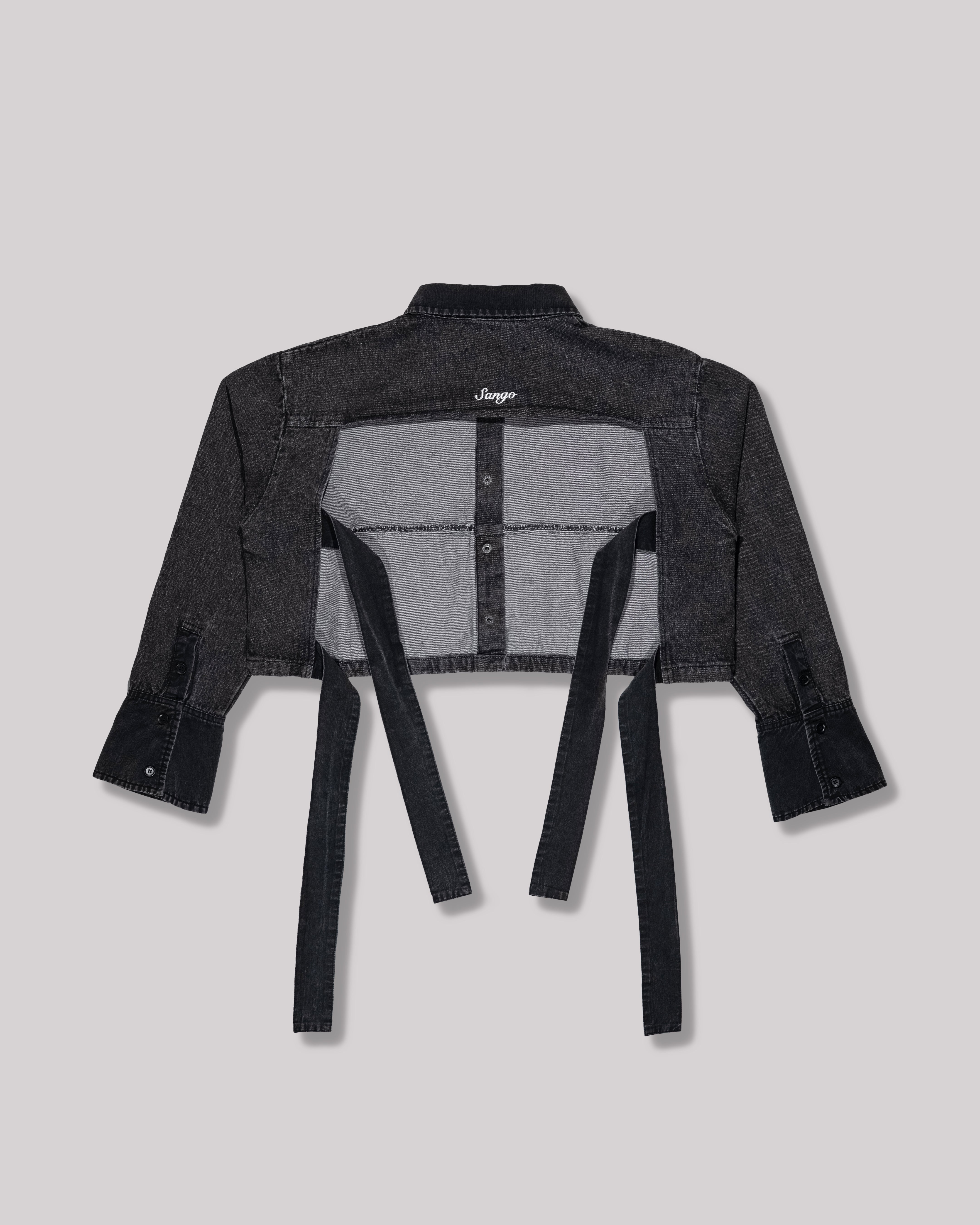 Sango Cropped Denim Button Up-thumbmail-3