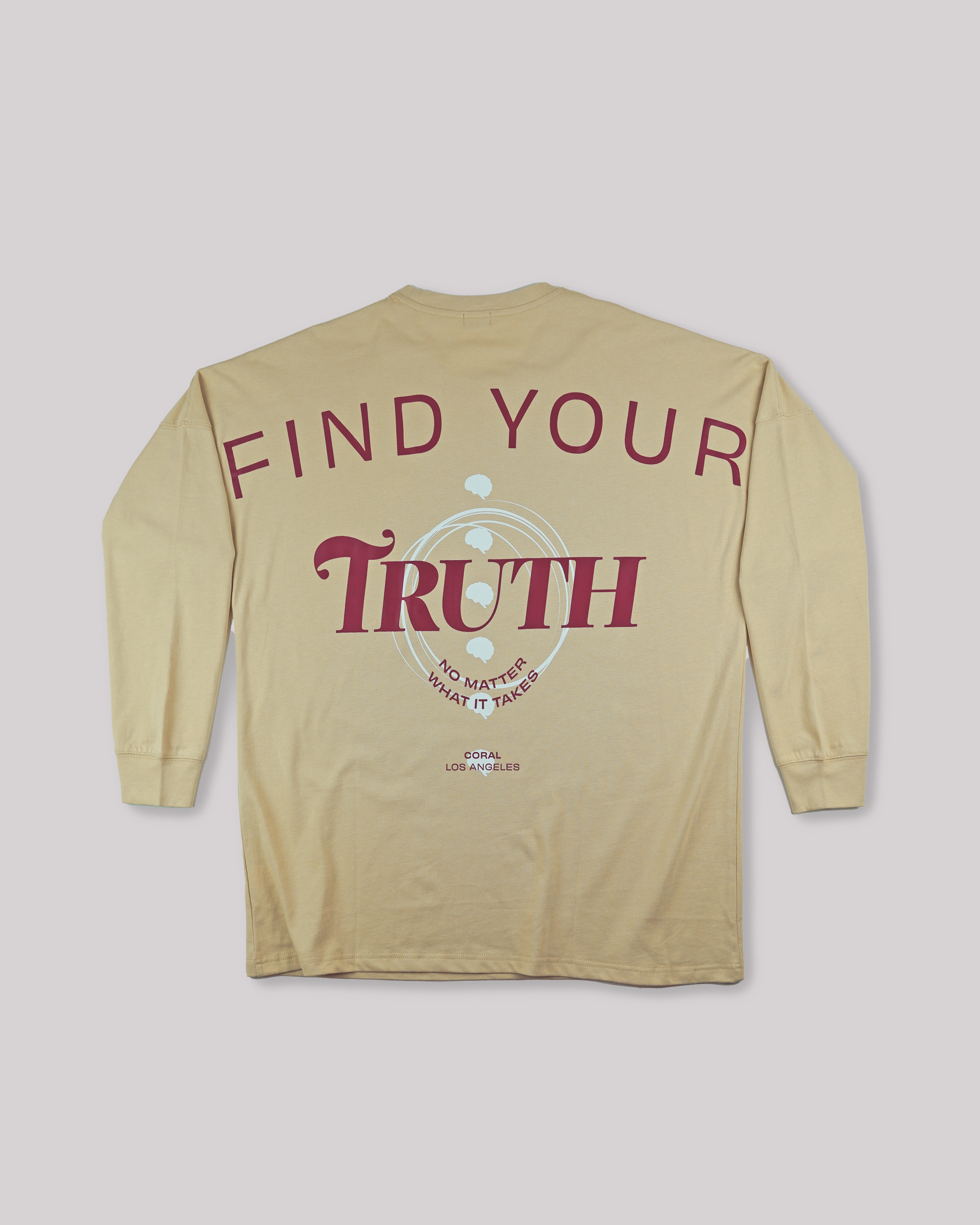 Coral Find Your Truth L/S Tee-thumbmail-2