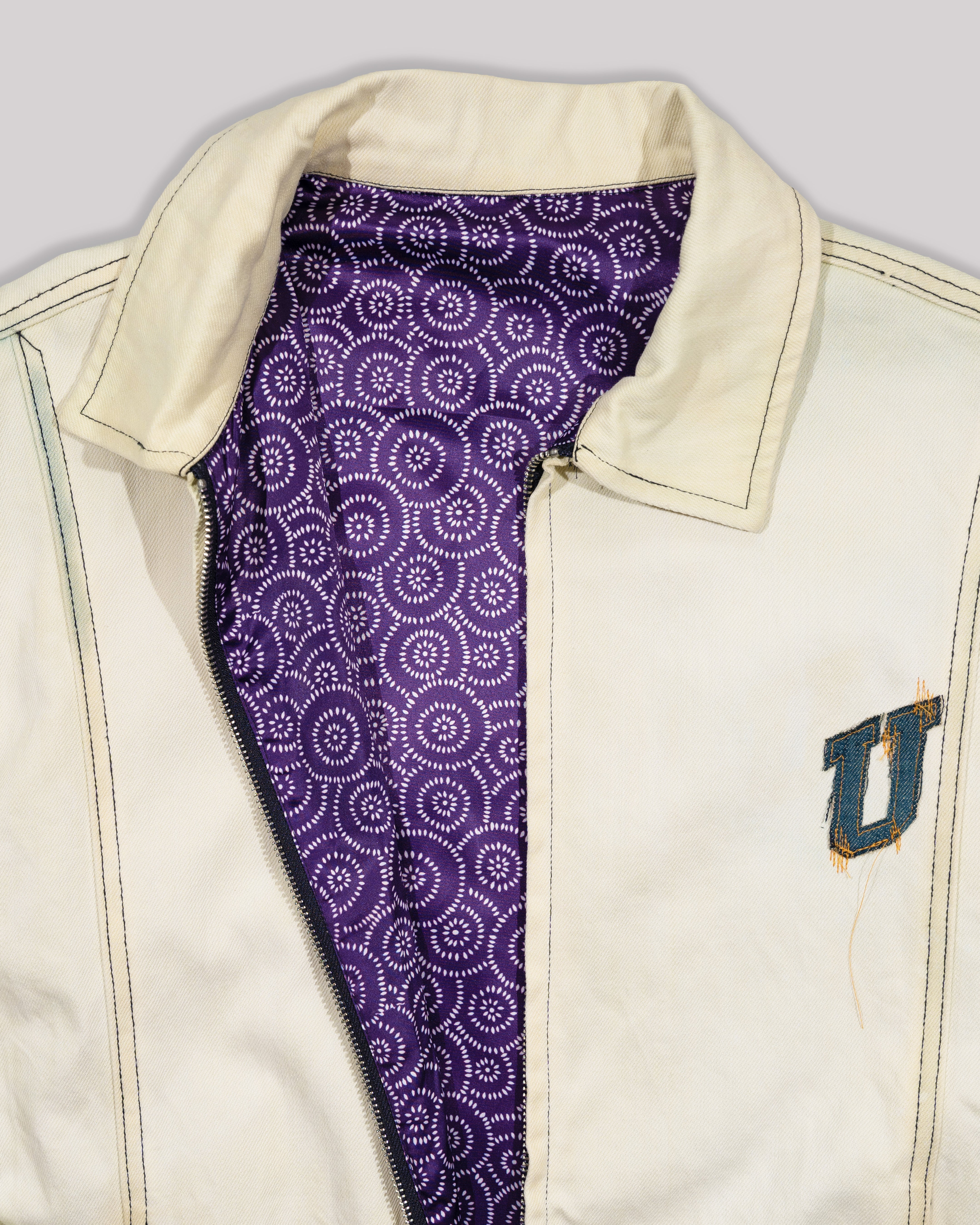 AC4: Sango x Kato Japanese Denim Jacket V2 - Pearl
