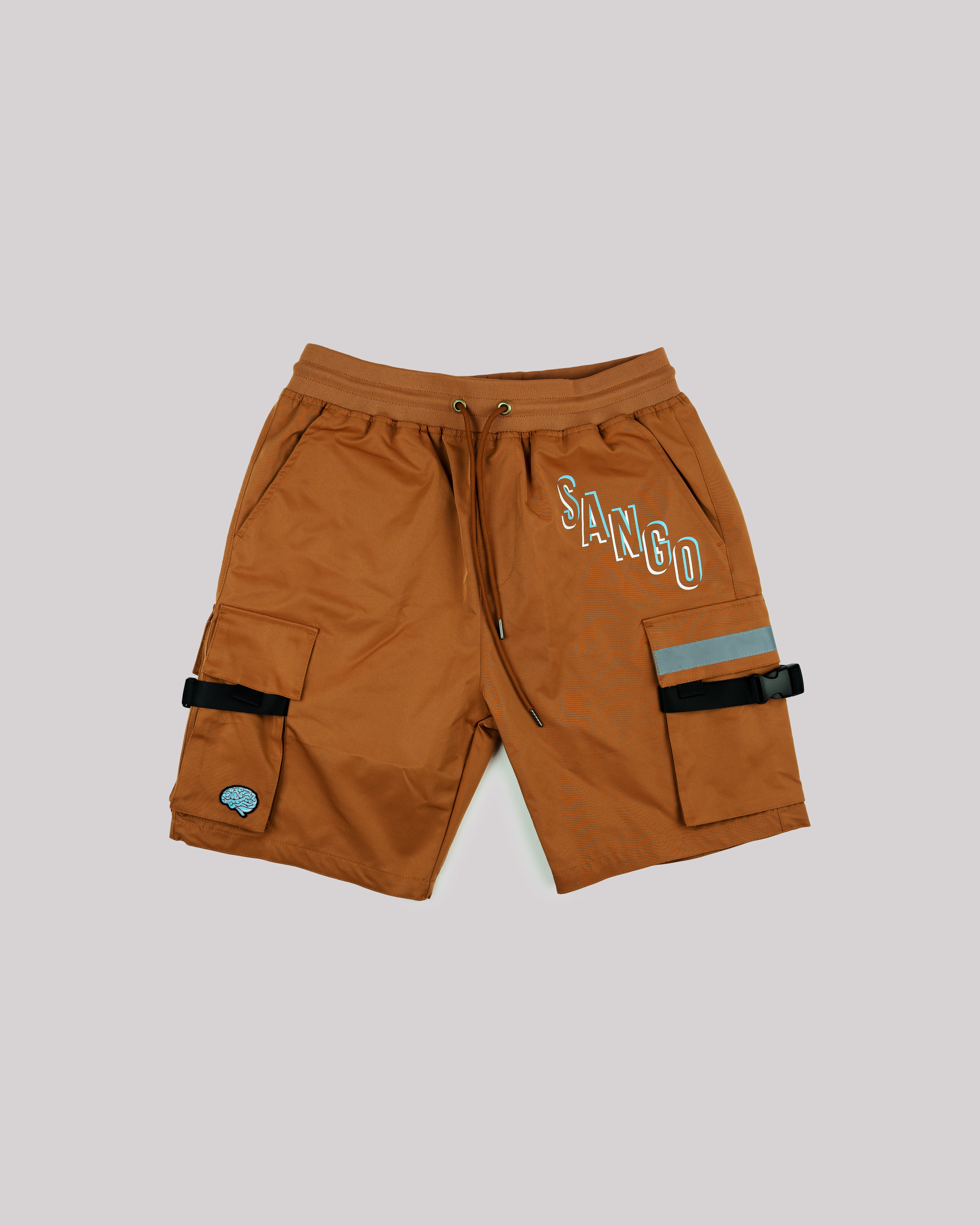 Sango Nylon Utility Shorts - Ochre
