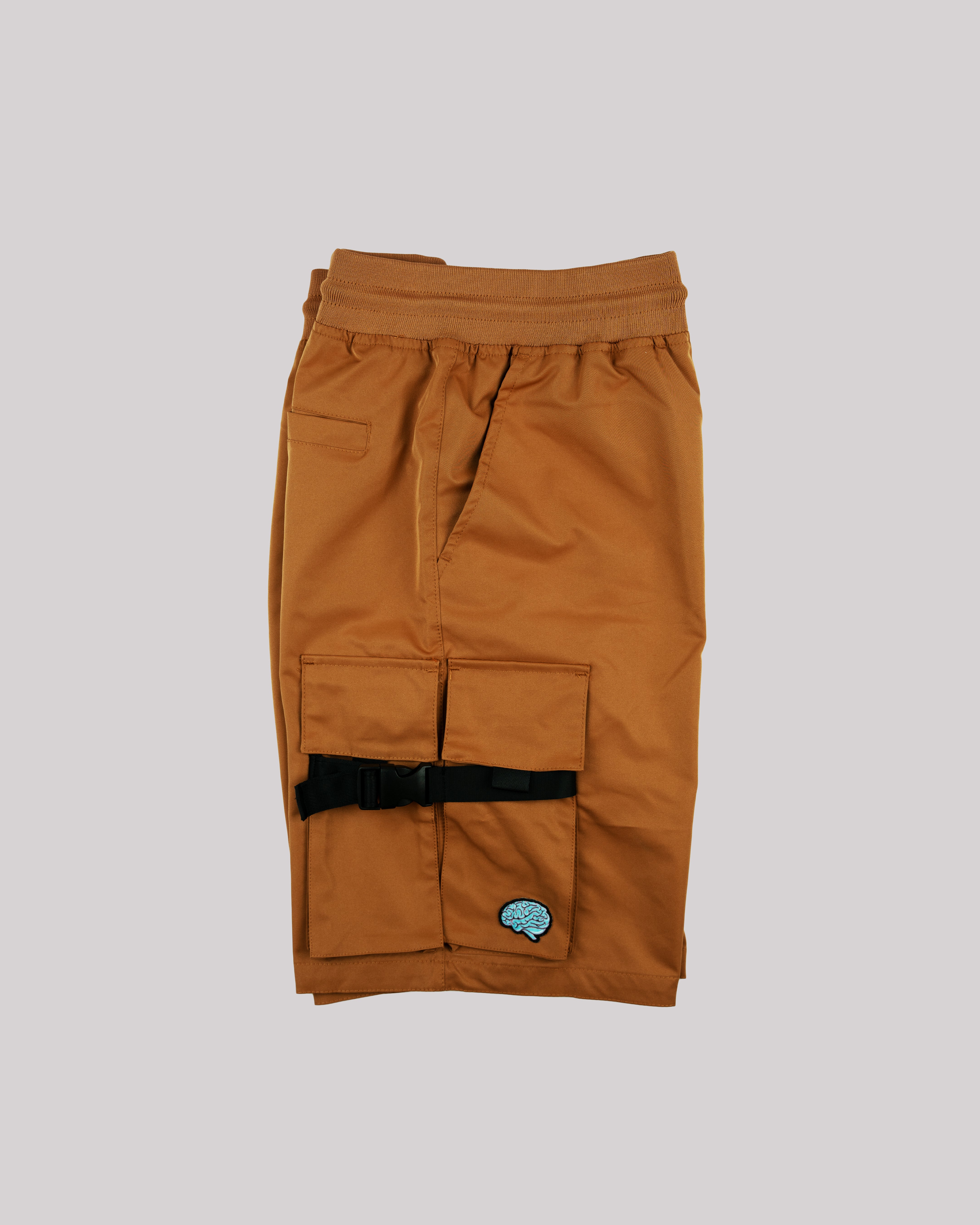 Sango Nylon Utility Shorts - Ochre-thumbmail-4