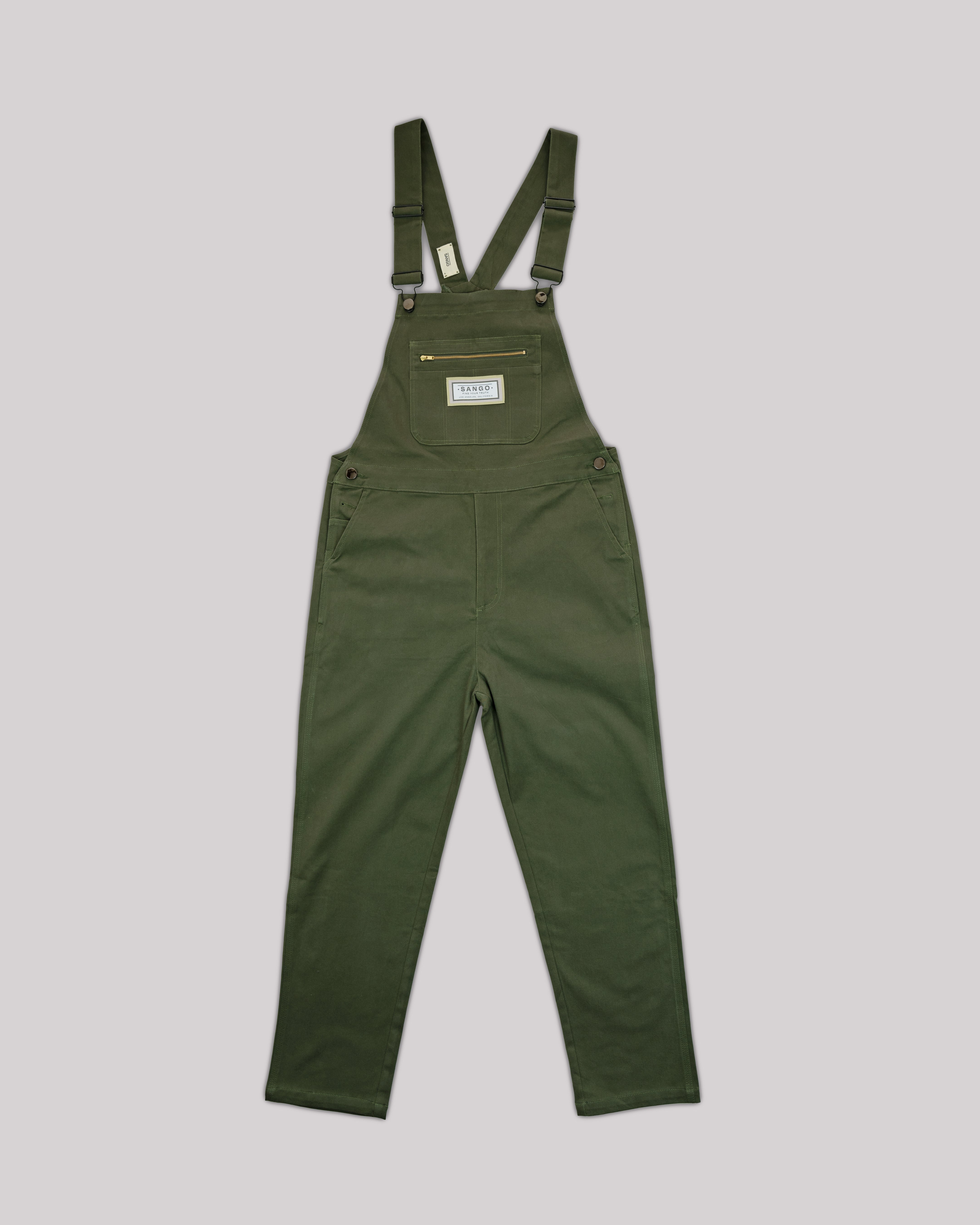 Sango Creative Overalls - Olive Green