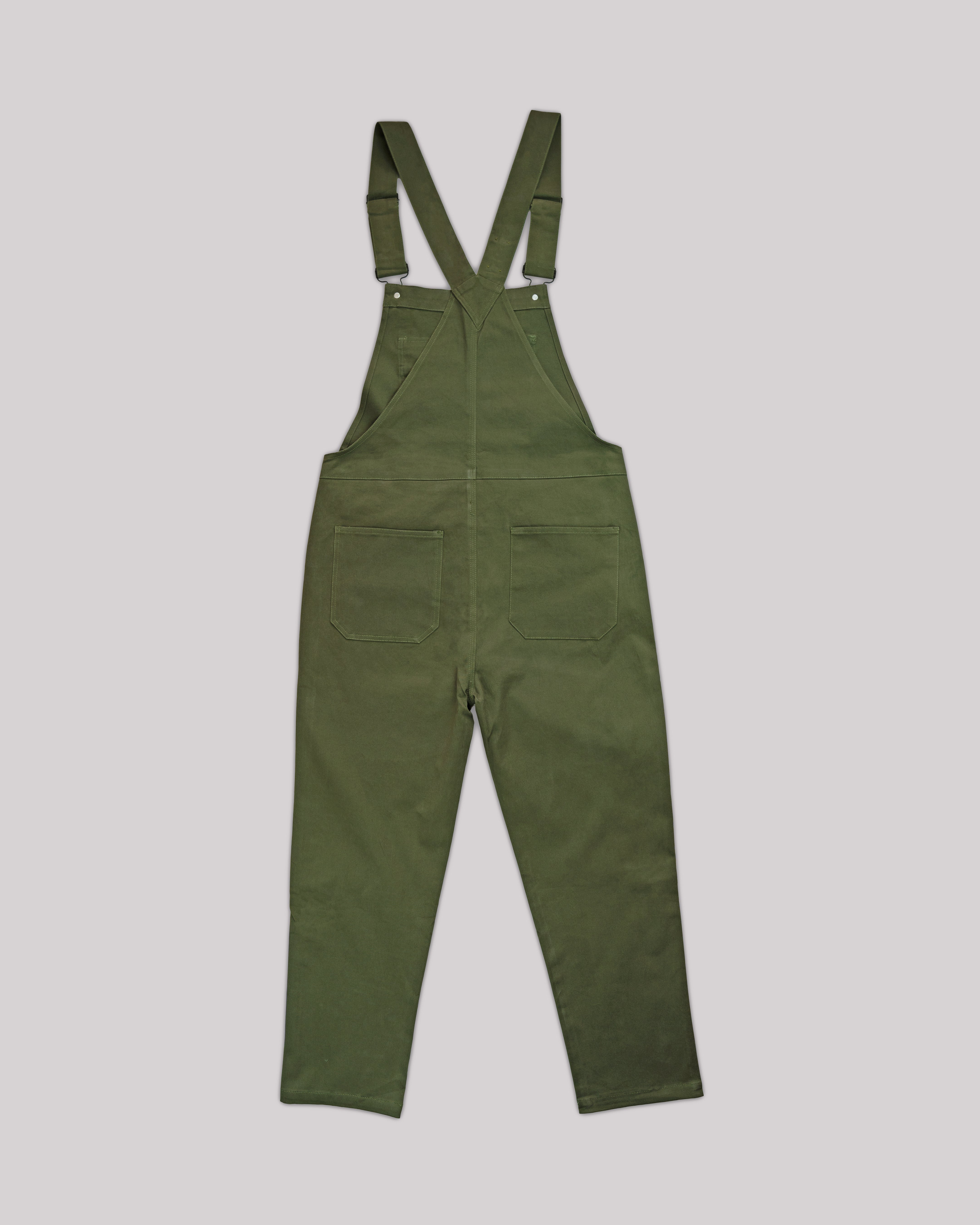 Sango Creative Overalls - Olive Green-thumbmail-3