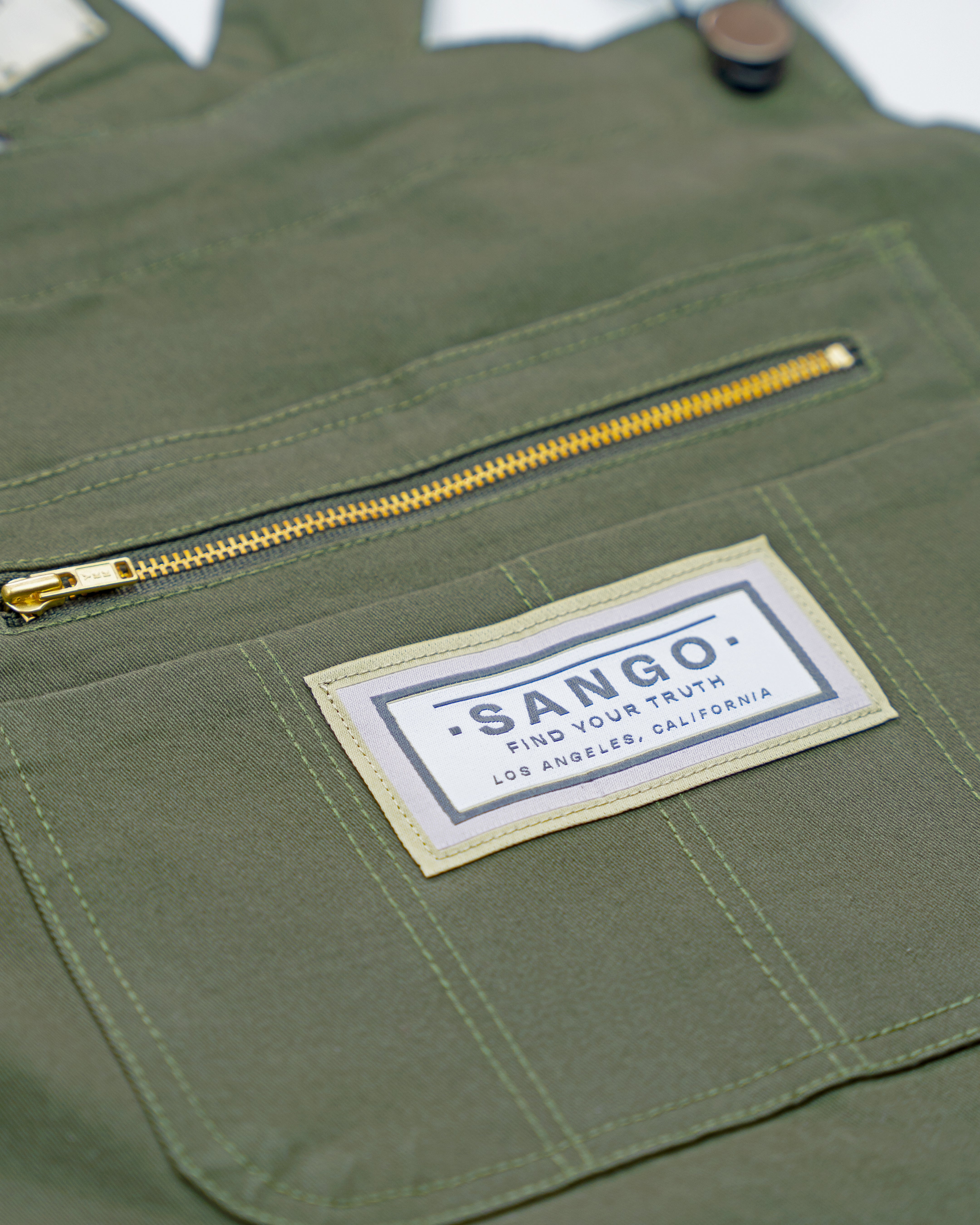 Sango Creative Overalls - Olive Green-thumbmail-2