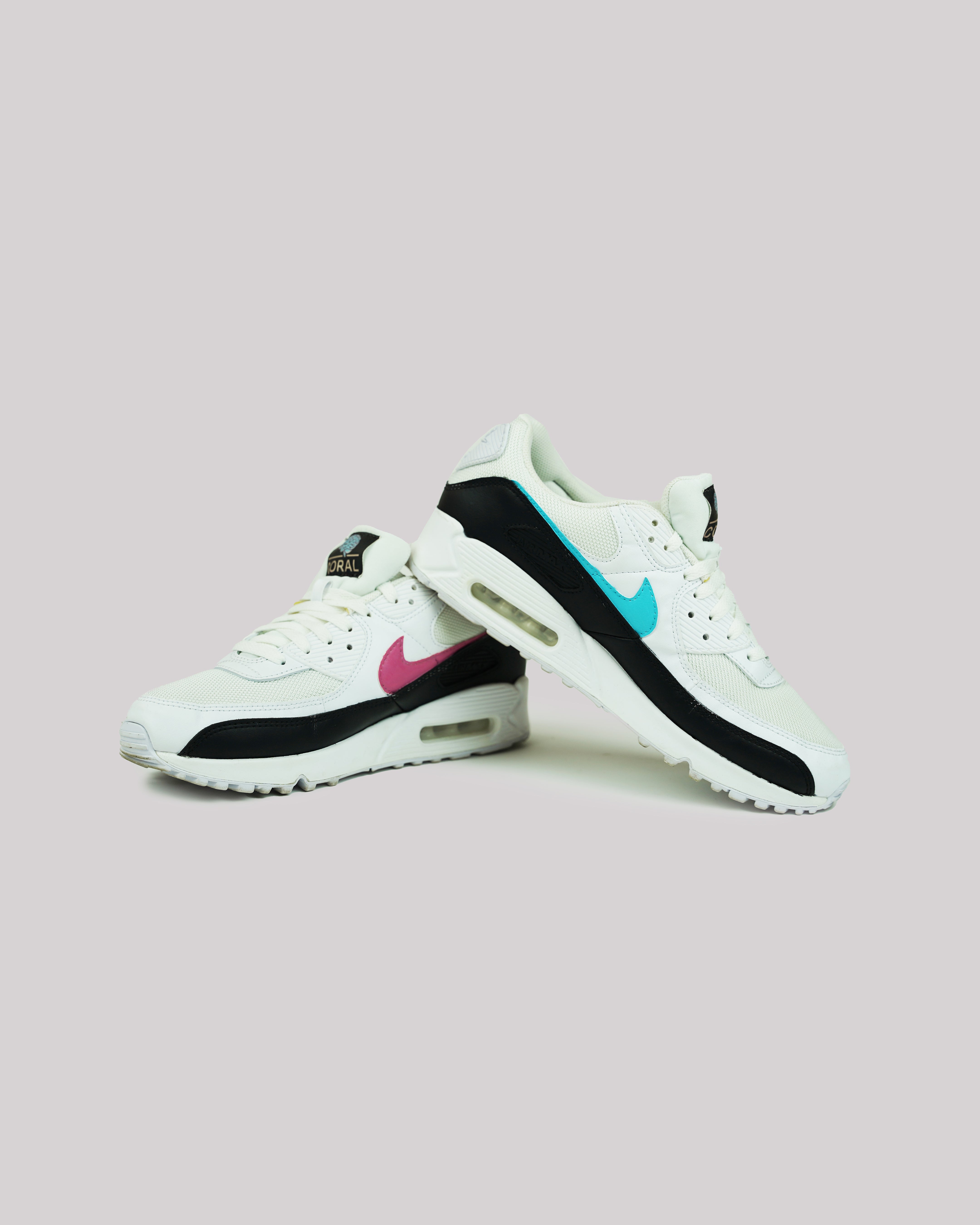 AC2: Coral x DezineDope Nike Air Max 90's - Black&White