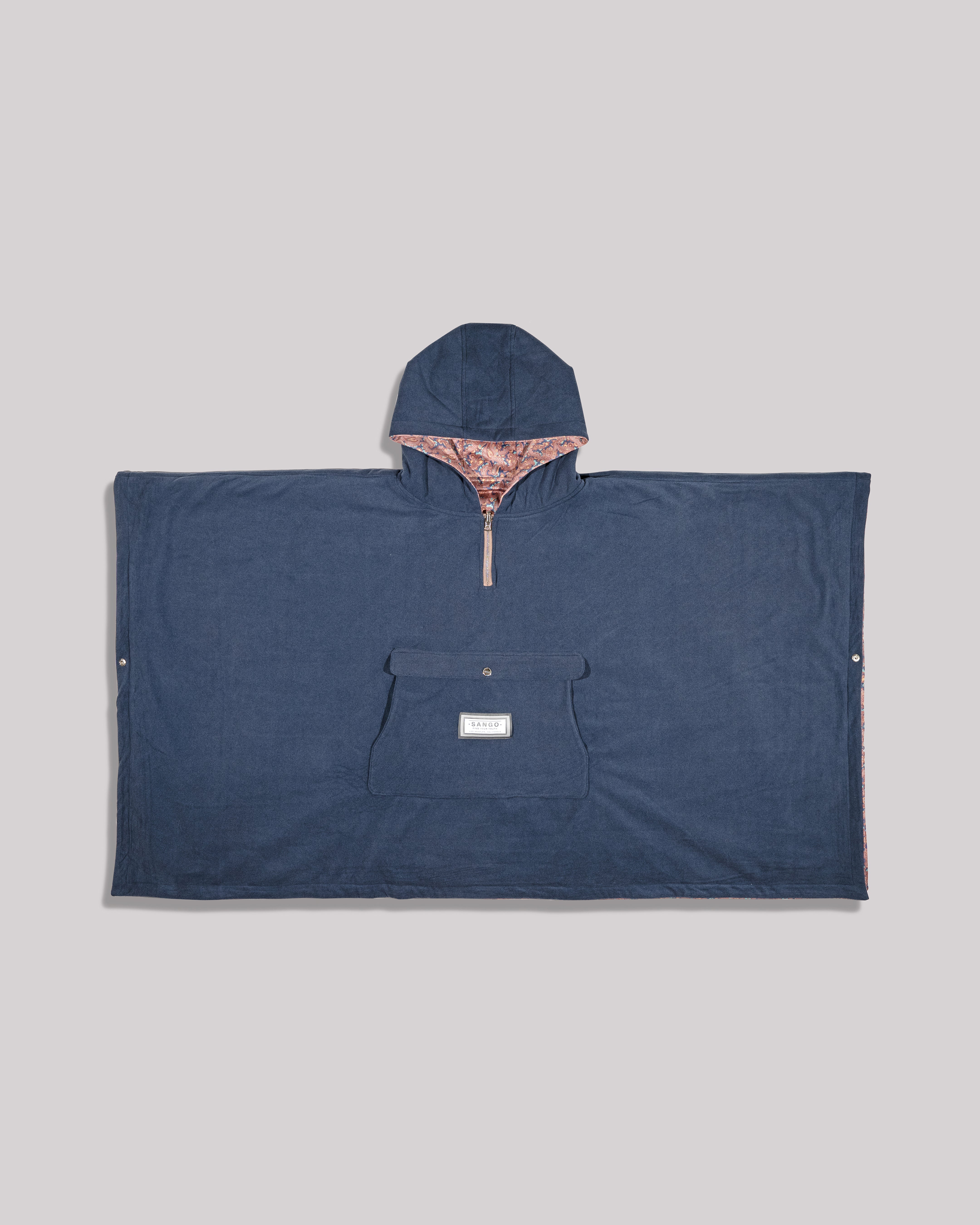 Sango Paisley Reversible Poncho-thumbmail-2