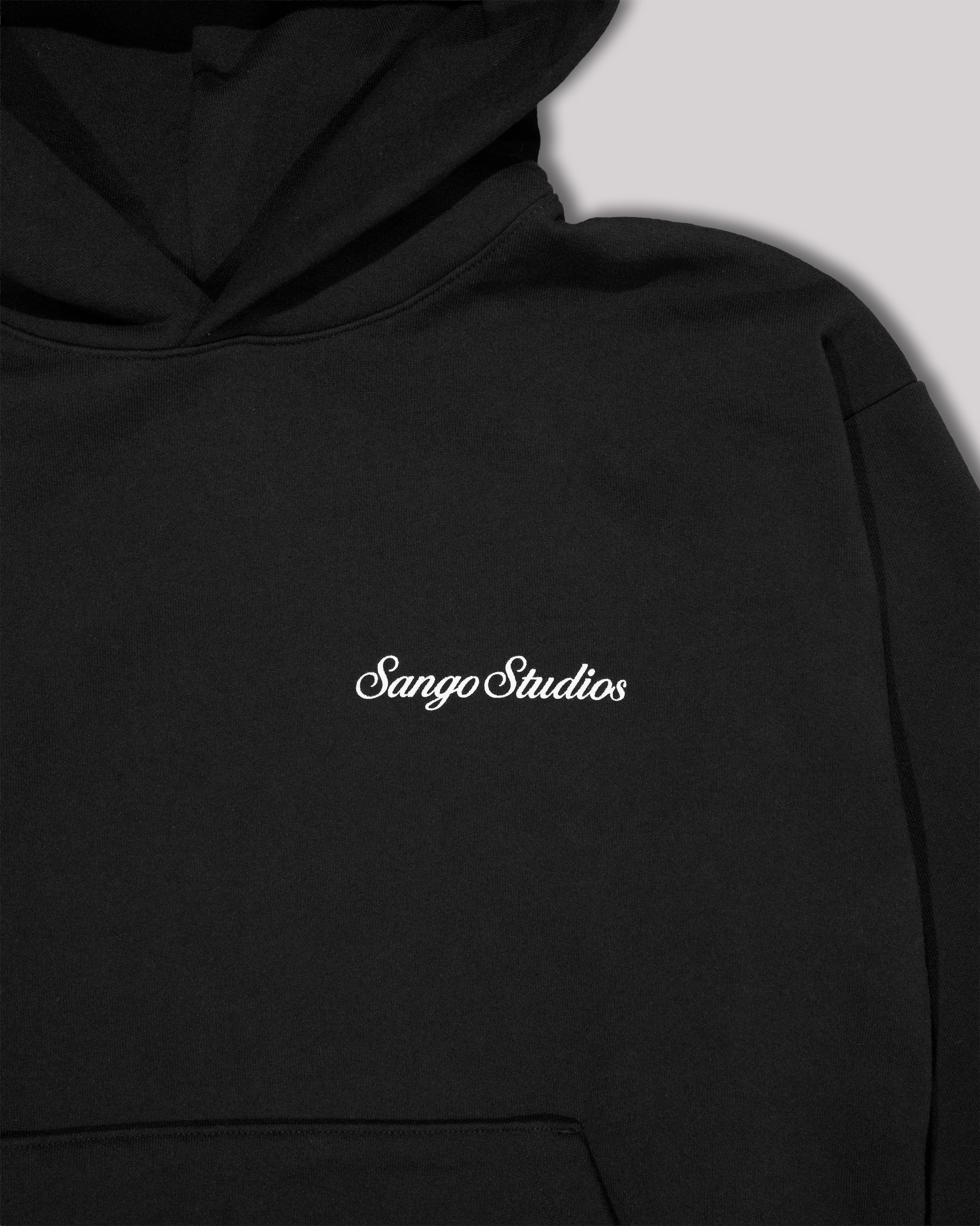 Sango Studios Signature Hoodie - Black&White-thumbmail-3