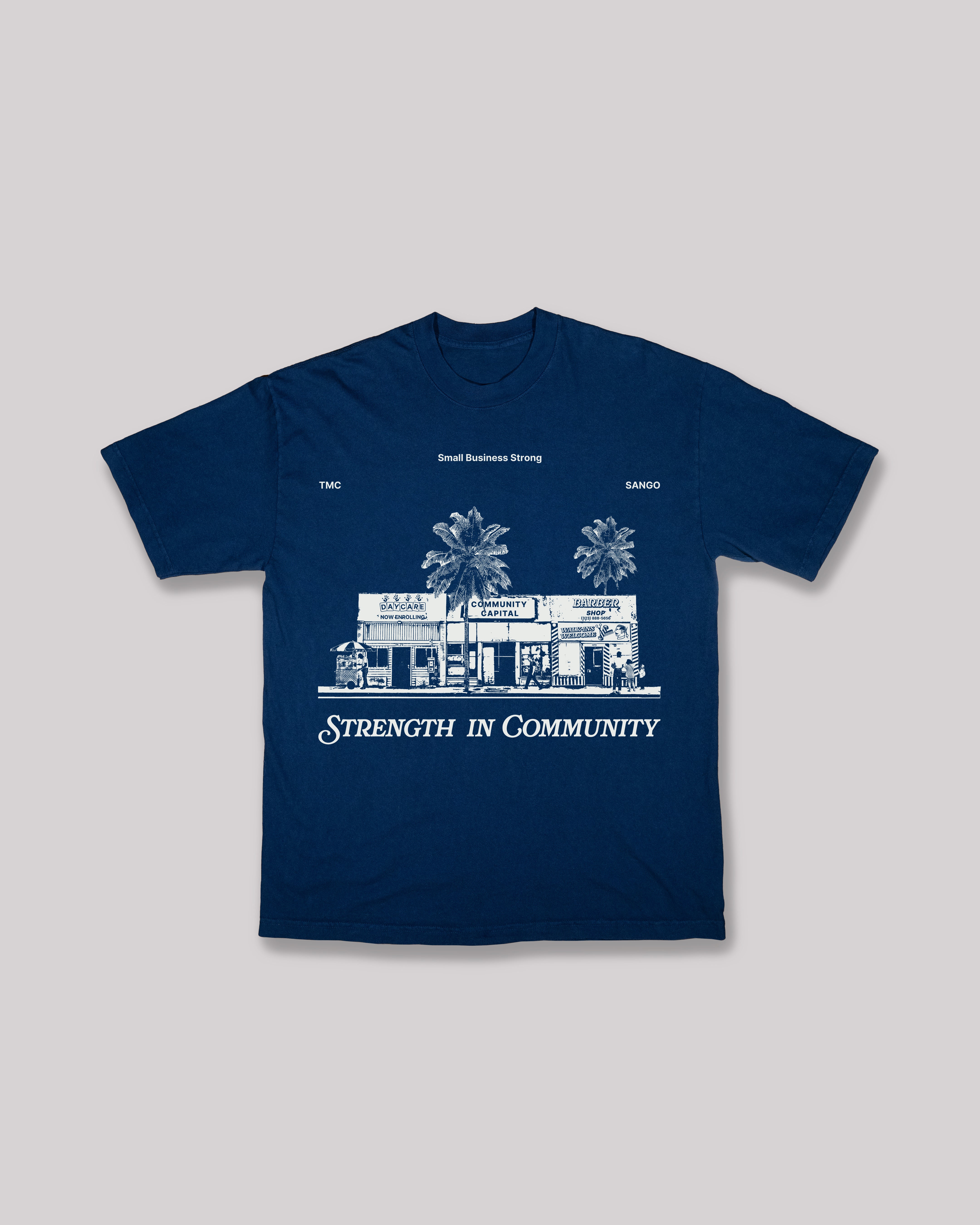 Sango x TMC Strength in Community Tee