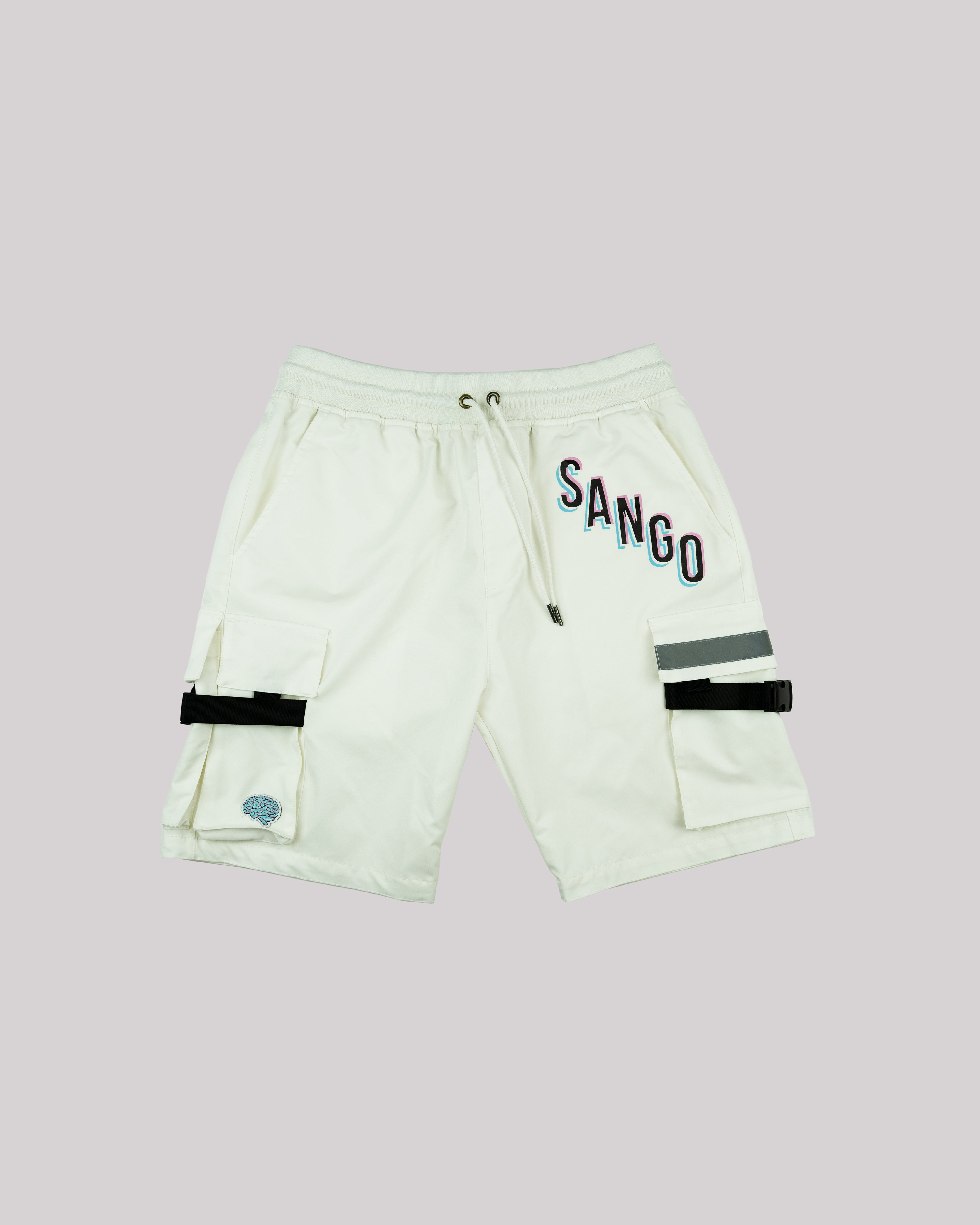 Sango Nylon Utility Shorts - Off White